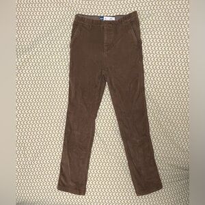 GUC Old Navy brown kids cords - boys XL 14-16 slim